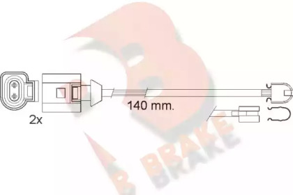 Контакт R BRAKE 610547RB